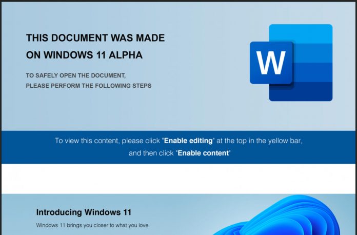 Malware: ‘Windows 11 Alpha’ attack tricks people before official debut