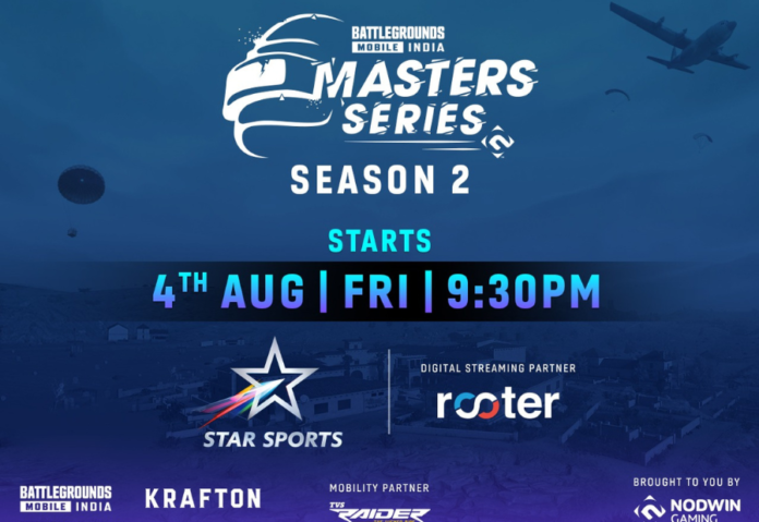 Nodwin Gaming and Star Sports announce BGMS Season 2 with Rooter as the digital streaming partner
