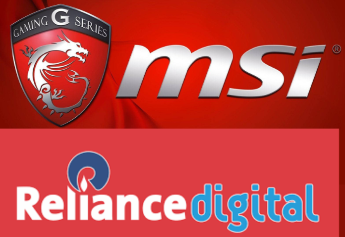 MSI and Reliance Digital collaborate to bring gamers the ultimate experience with exclusive laptop offer