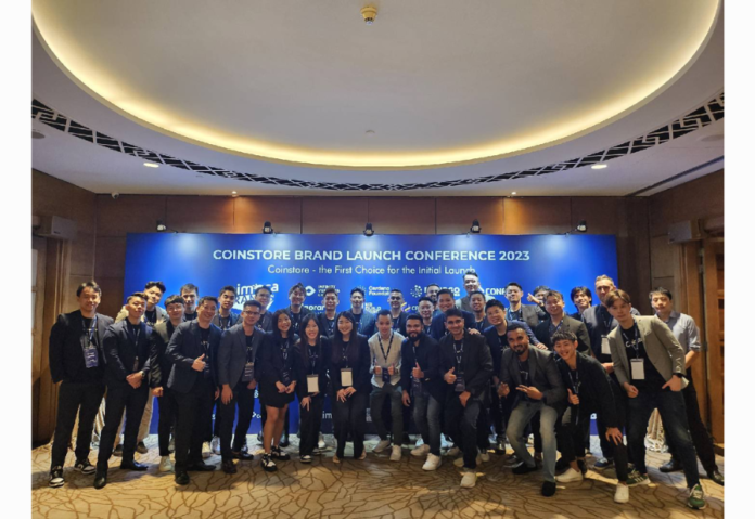 Coinstore launches wealth management solution ‘EARN’ for users across the globe at a grand event in Singapore