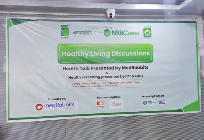 MedRabbits Collaborates with NRBC Bank PLC & Dhaka Bank Limited to Host Employee Health Camp