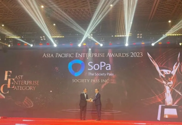 Society Pass Inc (Nasdaq: SOPA) Awarded the 2023 APEA Fast Enterprise Award for E-Commerce Category