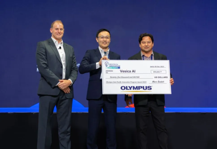 Vesica AI Selected as Winner of Inaugural Olympus Asia Pacific Innovation Program