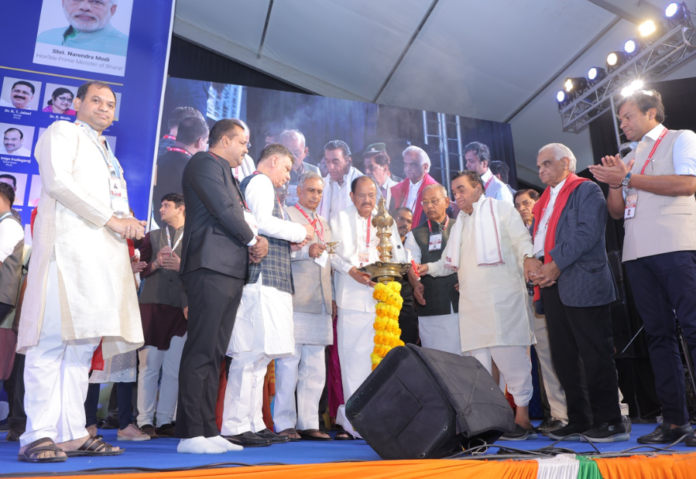 Former Vice President of India, Venkaiah Naidu Inaugurates the 13th Bhartiya Chhatra Sansad at MIT-WPU