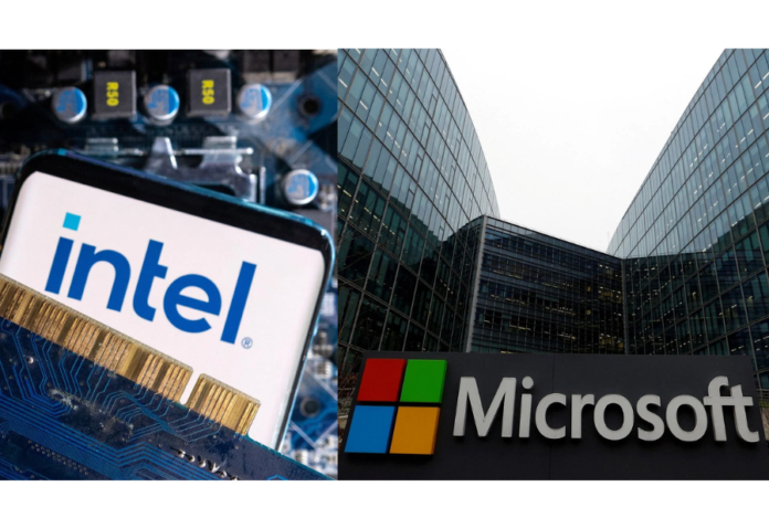Intel secures Microsoft as a foundry customer, saying it is on course to overtake TSMC