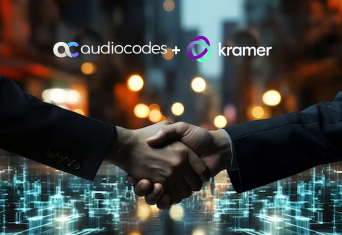 Kramer and AudioCodes Partner to Deliver Complete Solution for Microsoft Teams Rooms (MTR)