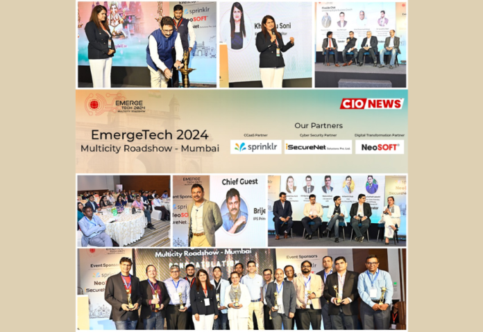 EmergeTech 2024 Highlights: The event kicked off with a lamp lighting ceremony and a welcome note from Khusbhu Soni, founder of CIO News. Esteemed guests Sumnesh Joshi and Brijesh Singh from the Government of India led the keynote sessions. The day was filled with insightful discussions, engaging fireside chats, and concluded with an award ceremony.
