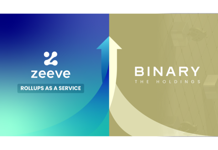 Leading Web3 Infrastructure Innovation: The Binary Holdings Partners with Zeeve to Launch Layer-2 Chain
