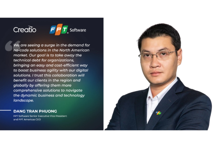 Creatio Partners with FPT Software to Accelerate No-Code Adoption Worldwide