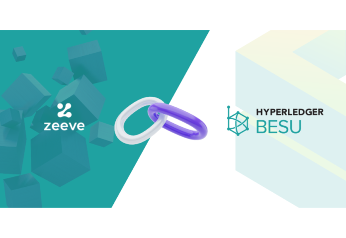 Zeeve upgrades its Hyperledger Besu Offering with 1-click Deployment for Production-grade Permissioned Besu network