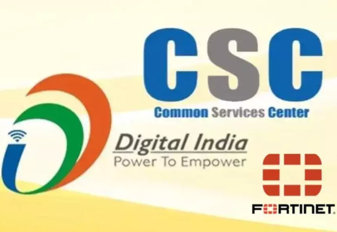 A MoU between Fortinet and CSC e-Governance Services India aims to enhance cyber security in rural areas