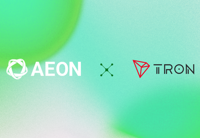 AEON will Power TRON Network with Advanced Crypto Payment Infrastructure